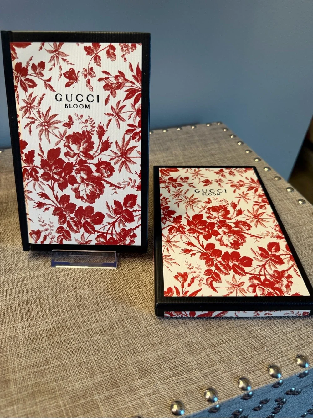 GWP for Gucci Bloom ~  Floral Art Print in Red and White